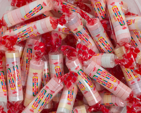 Smarties<sup>®</sup> 10-tablet rolls in bulk, case of approx. 3,500 rolls
