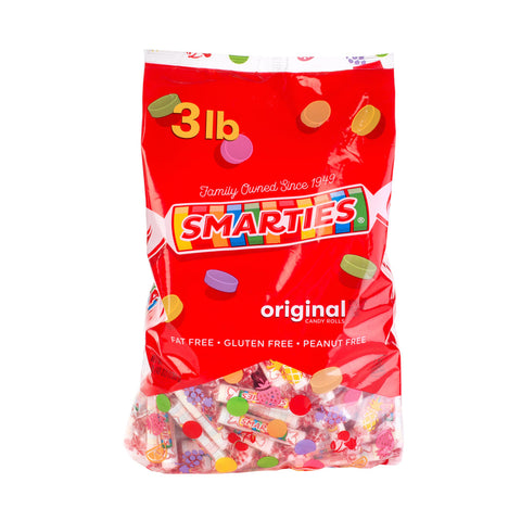 Smarties Candy Rolls Bag 3lbs Original