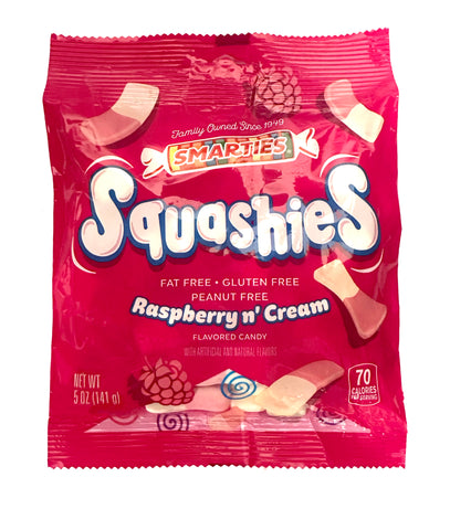 Smarties<sup>®</sup> Squashies Raspberry & Cream<span>Squashies in a 5 ounce bag, case of 12 bags</span>