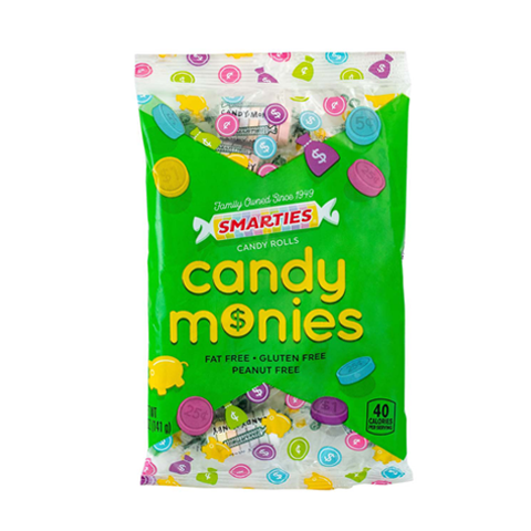 Smarties<sup>®</sup> Candy Monies <span>in a 5 ounce bag, case of 8 bags</span>