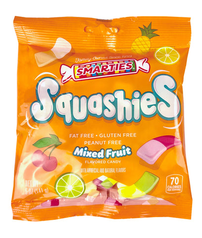 Smarties<sup>®</sup> Squashies Mixed Fruit<span>Squashies in a 5 ounce bag, case of 12 bags</span>